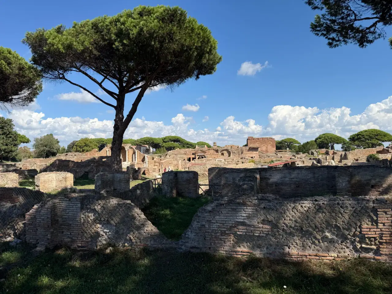Az ókori Ostia Antica romjai